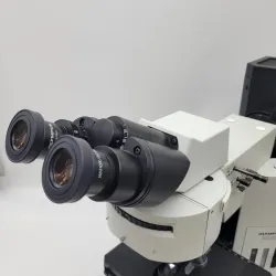 Olympus BX40 Fluorescence Microscope with 10x and 40x Objectives, 6 of 10