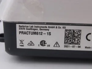 Sartorius Practum 612-1S Analytical Balance with 610 g Capacity and 0.01 g Readability, 8 of 8