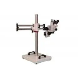 Meiji EMZ-5TR Trinocular Zoom Stereo Microscope with BAS-2 Heavy Duty Boom Stand, 5 of 6