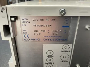 Eco Physics CLD 88 NO et Chemiluminescence Detector for Nitrogen Oxide Analysis, 3 of 3