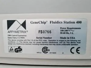 Affymetrix GeneChip Scanner 3000 System with Fluidics Station, 5 of 20