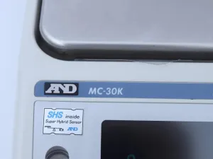 A&D MC-30K Series 2-Place Precision Balance with 31 kg Capacity, 5 of 8