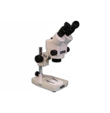 Meiji EMZ-8UD Stereo Microscope with MA502 Eyepieces and PL Pole Stand-cover