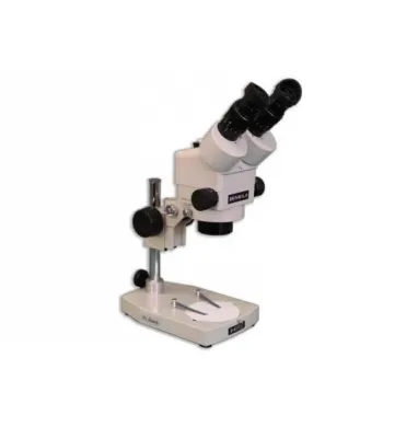 Meiji EMZ-8UD Stereo Microscope with MA502 Eyepieces and PL Pole Stand