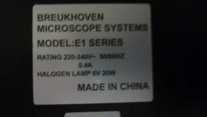 Breukhoven BMS-E1 Trinocular Polarization Microscope, 6 of 11