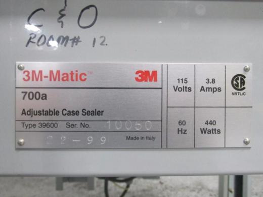 3M-Matic 700a Adjustable Case Sealer for Uniform-Size Container Sealing-cover