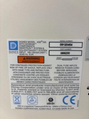Dionex ASE 350 Automated Solvent Extraction System for Sample Preparation-cover
