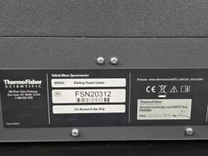 Thermo Fisher Orbitrap Fusion Lumos Tribrid High-Sensitivity Mass Spectrometer, 3 of 8