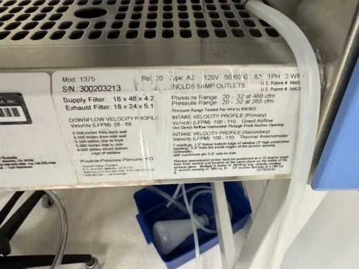 Thermo 1300 Series A2 Model 1375 4-Foot Class II Type A2 BioSafety Cabinet