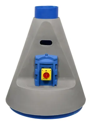 Plastec JET 30 In-Line Acid-Resistant Blower for Fume Hood
