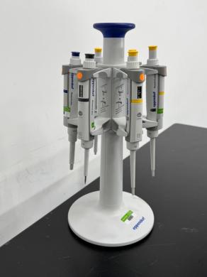Eppendorf Research Plus Single Channel Pipettes and Stand-cover