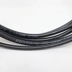 L-Com CC59A-10 10ft Coaxial RF Cable RG59A with Male BNC Connectors, 3 of 3
