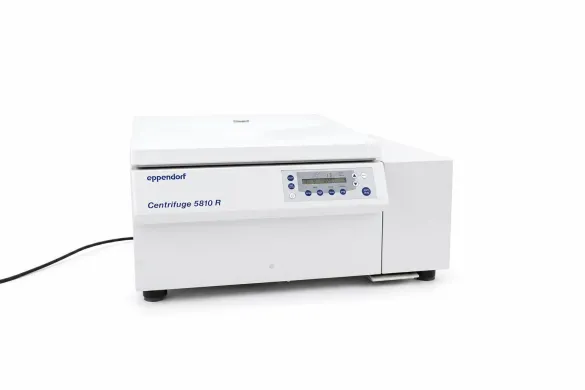 Eppendorf 5810R Refrigerated Benchtop Centrifuge with A-4-81 Swing-Out Rotor for 15/50 mL Tubes