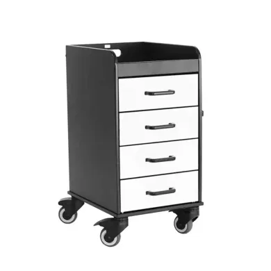 TrippNT Compact Cart with Locking Drawers and Mobile Polymer Construction