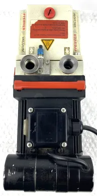 Pfeiffer DUO 2.5 Dual Stage Rotary Vane Vacuum Pump 2.5 CFM for Low and Medium Vacuum Applications