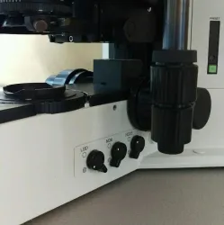 Olympus BX50 Microscope with Super Wide Trinocular Head and Plan Apochromat Objectives, 6 of 11