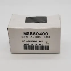 Nikon CF Achromat 40x Microscope Objective 160/0.17 RMS Thread, 2 of 2