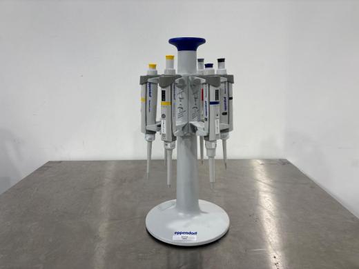 Eppendorf Research Plus Six Single-Channel Pipettes with Stand for Molecular Biology-cover