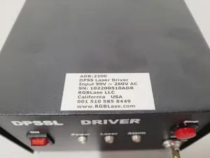 DPSSL Laser Driver AD-2200 & 593nm DPSS Laser Module, 3 of 13
