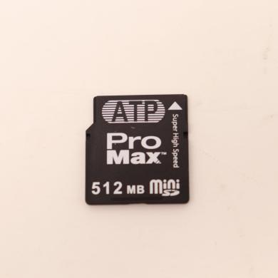 512MB MiniSD Flash Memory Card for Portable Devices and Scanners-cover