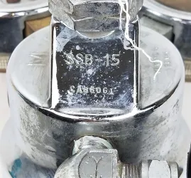 Union Carbide Purox CGA-510 Acetylene Regulator with Gauges, 6 of 6