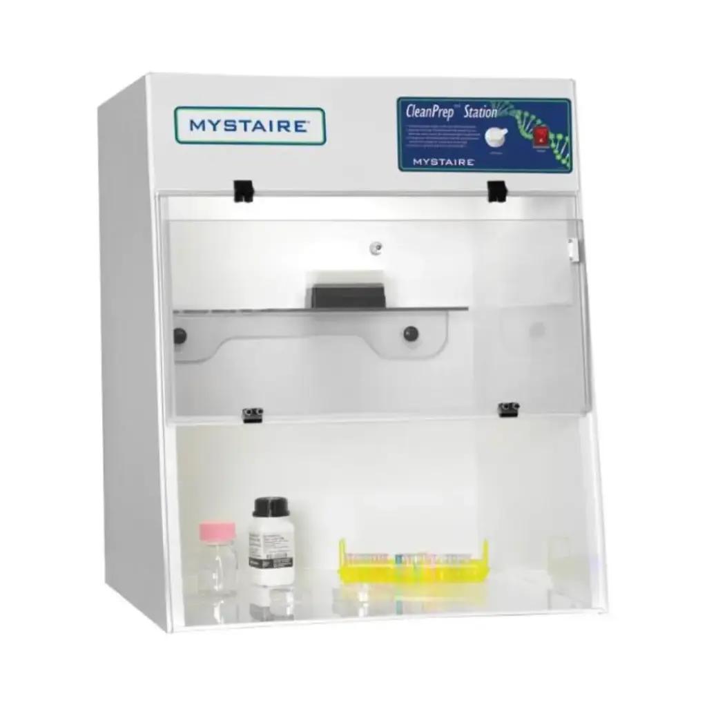 24" CleanPrep PCR Workstation with Circulation-Free Enclosure and Timed UV Light (110V)