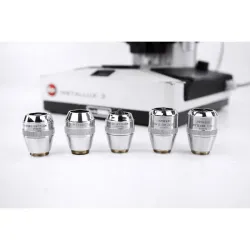Leitz Metallux 3 NPL Fluotar Trinocular Darkfield Microscope, 10 of 10