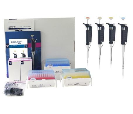 Gilson PIPETMAN G Starter Kit, 4 Pipette Kit, P2G, P20G, P200G, P1000G-cover