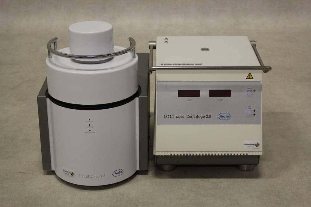 Roche LightCycler 1.5 Real-Time PCR System with LC Carousel 2.0 Centrifuge