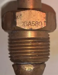 Matheson 3536-N/I Brass High-Purity Gas Regulator - CGA 580, 3 of 5