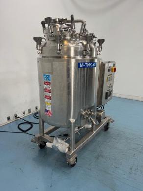 DCI Stainless Steel 400 Liter Reactor Vessel for Bioprocessing and Chemical Reactions-cover