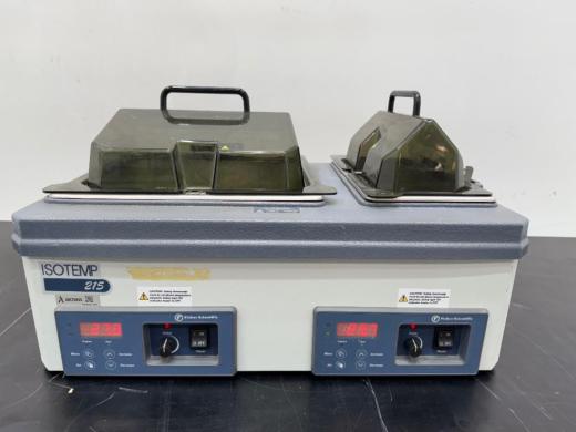 Fisher Scientific Isotemp 215 Dual Water Bath with Digital Temperature Control-cover