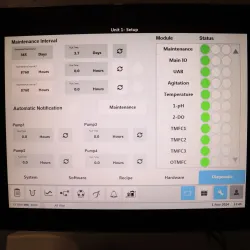 Eppendorf BioFlo 320 Bioprocess Control Station for Single-Use Vessel Fermentation and Cell Culture, 2 of 17