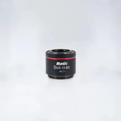 Motic LM Plan Achromatic BD 5X/0.13 Microscope Objective for AE2000MET Series