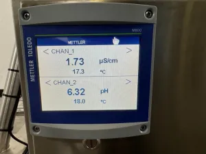 Allen-Bradley 100L Stainless Steel Mobile Mixer Tank with Dual Digital Controls, 2 of 4