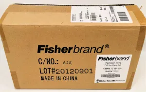 Fisherbrand 13-681-500 Disposable Pipette Basin, 50 mL, Box of 100, 3 of 4