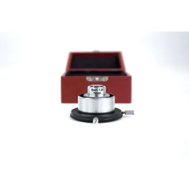 Ernst Leitz Wetzlar Microscope Objective with Aperture 1.20 Patent
