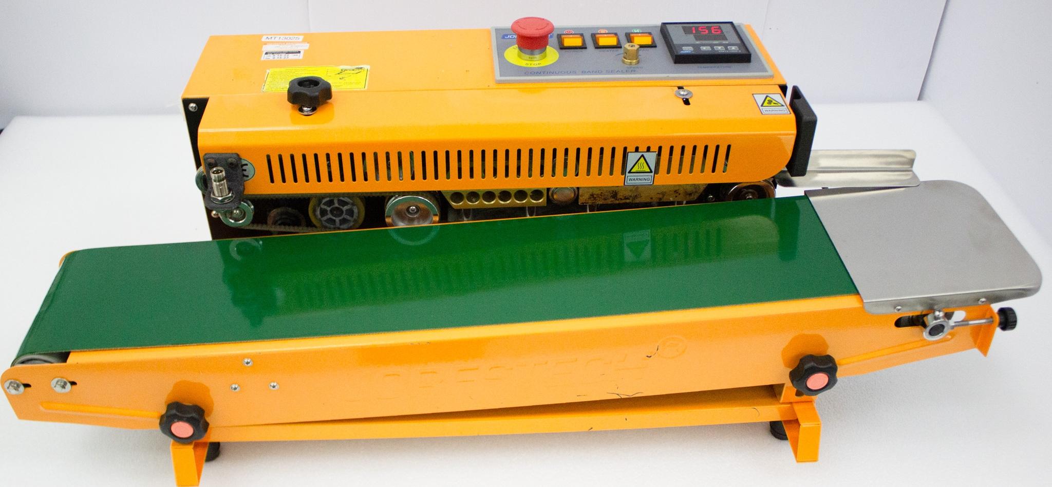 Jorestech CBS-630 Continuous Band Bag Sealer Industrial 300°C Semi-Automatic