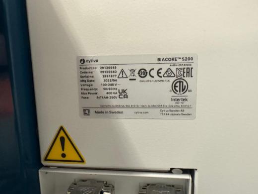 Cytiva Biacore S200 Surface Plasmon Resonance (SPR) Analyzer for Biomolecular Interaction Studies-cover