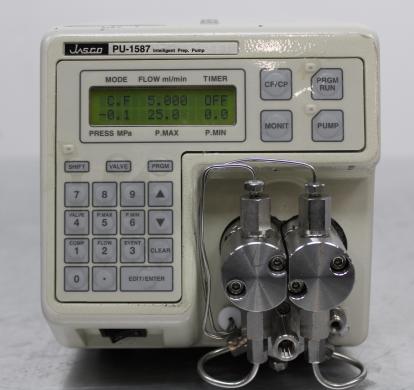 Jasco PU-1587 Intelligent Preparative HPLC Pump with Power Cord, Used Condition-cover