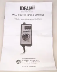 Ideal-Air Fan Speed Controller for AC/DC Brush-Type Motors up to 15 Amps, 4 of 4