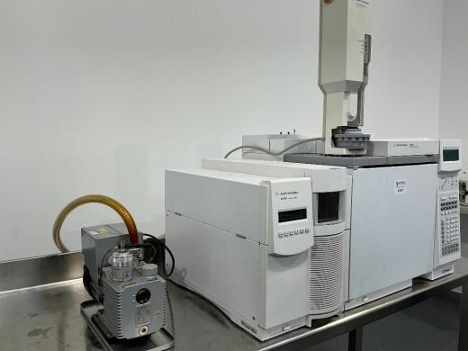 Agilent Technologies 5975B inert XL MSD coupled with 6890N GC system with autosampler and vacuum pump-cover