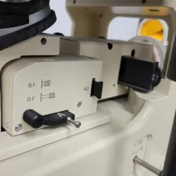 Nikon Epiphot 200 Metallurgical Microscope with BF/DF, Polarizer/Analyzer, and Camera, 6 of 13