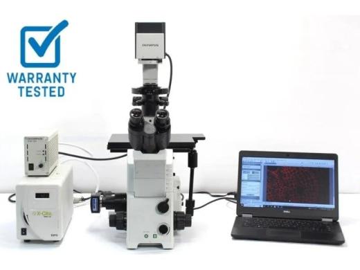 Olympus IX71 Inverted Fluorescence Phase Contrast Microscope (New Filters)-cover