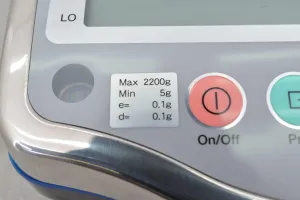 Vibra CJ2200CE Waterproof Analytical Balance with Tuning Fork Sensor, 5 of 5