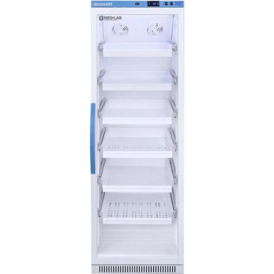 Accucold ARG15MLDR 15 Cu.Ft. Upright Laboratory Refrigerator with Glass Door & Removable Drawers-cover