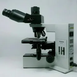 Olympus BX40 Compound Microscope with Superwide Trinocular Head and Apo 2x Fluorite Objectives, 2 of 8