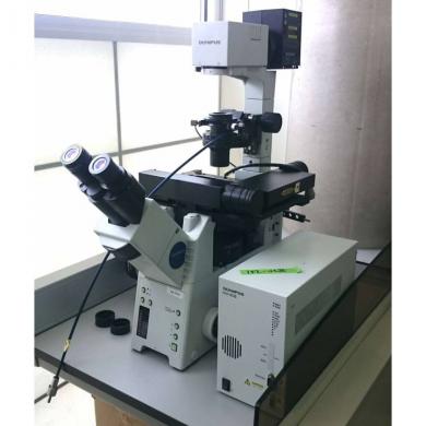 Olympus IX81F Motorized Inverted Fluorescence and Phase Contrast Microscope System-cover