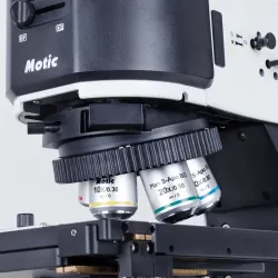 Motic PA53MET-3D Trinocular Upright Industrial Microscope w/ Analysis Professional Software Suite, 2 of 3