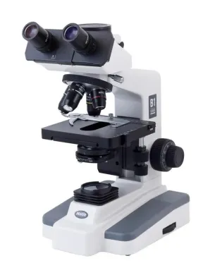 Motic B1-253ASC Educational Trinocular Microscope with Achromatic Objectives and LED Illumination